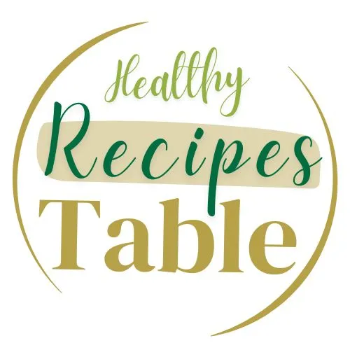 Healthy Recipes Table