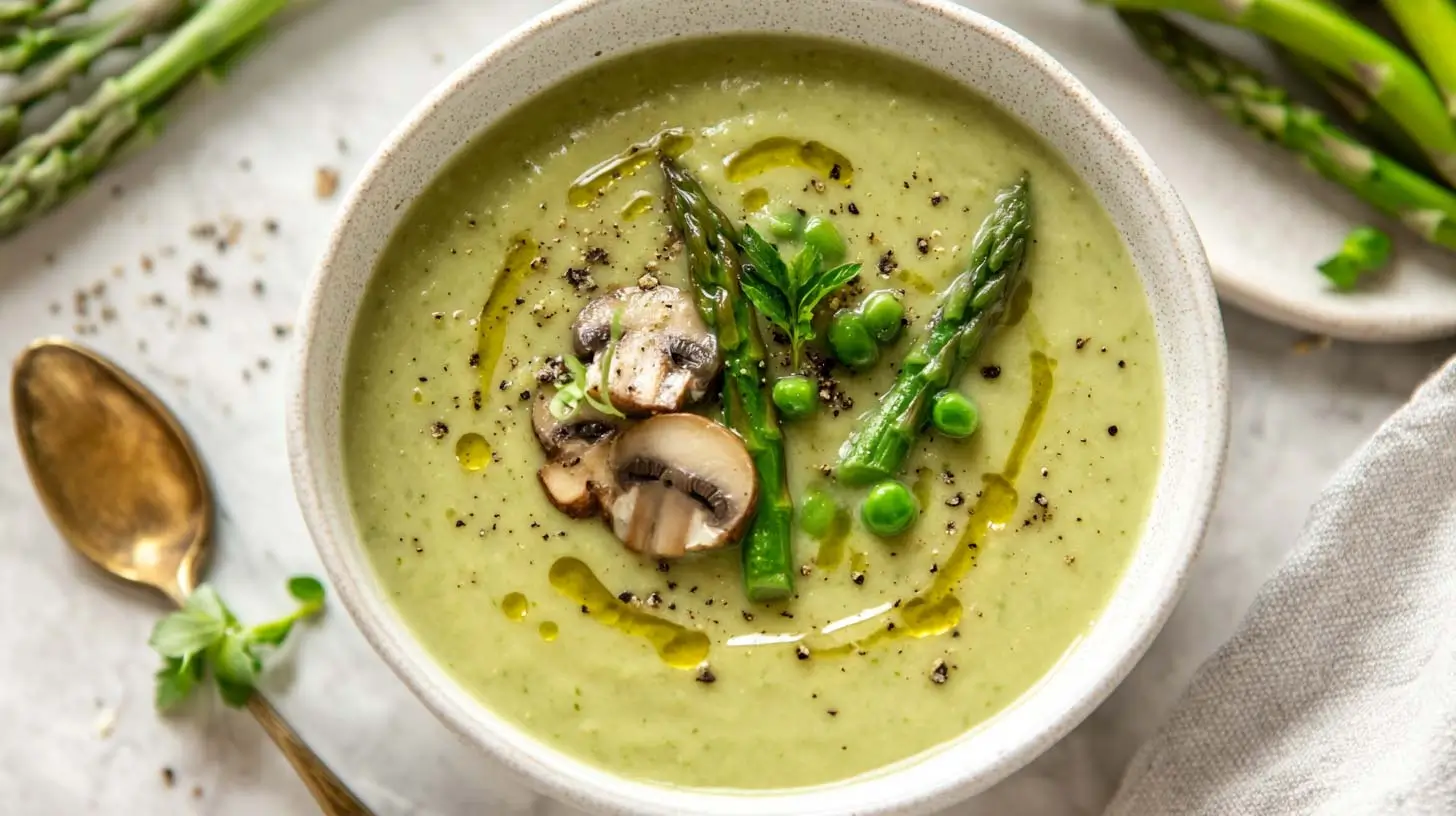 Asparagus Mushroom Soup