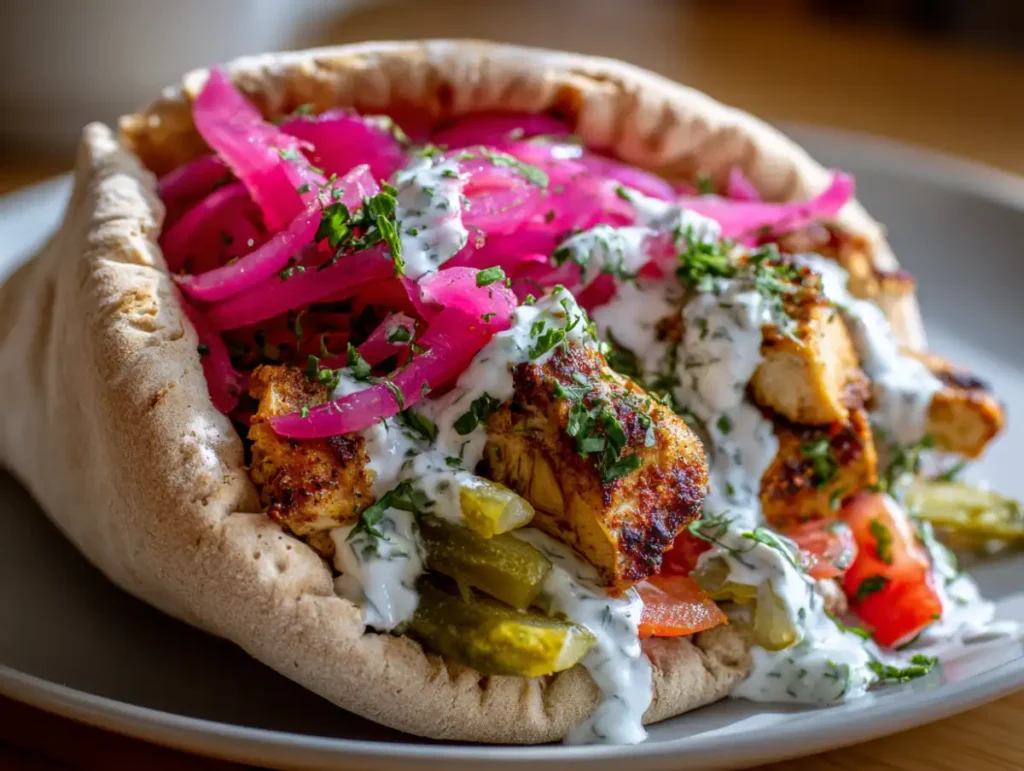 loaf pan Chicken Shawarma