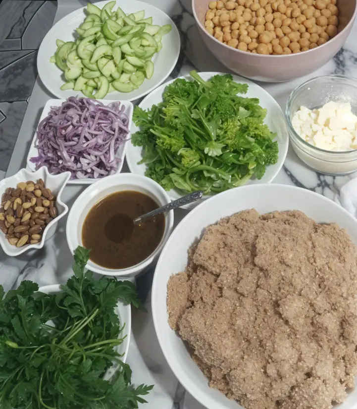 Jennifer Aniston Quinoa Salad ingredients