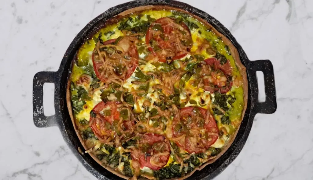 Tortilla Quiche Bake recipe